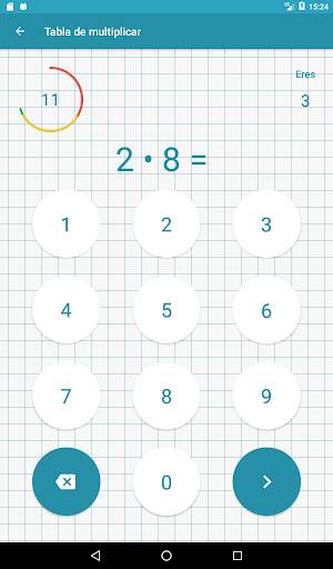 Tabla de multiplicar screenshot 2