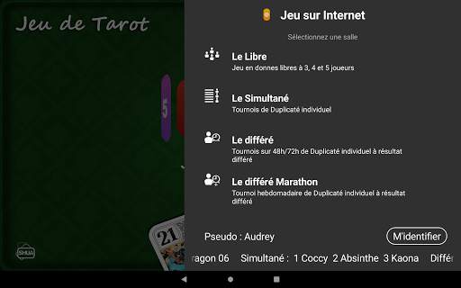 Jeu de Tarot SHUA 13 تصوير الشاشة