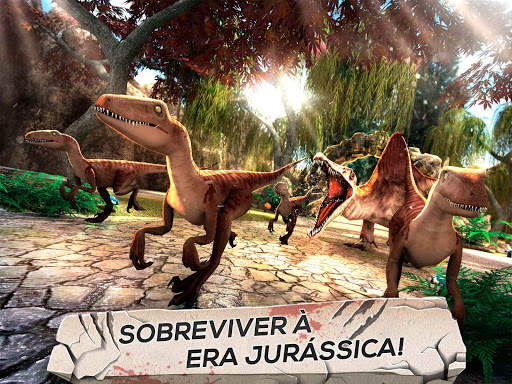 Simulação de Dinossauros 3D - Corridas Jurássicas screenshot 7