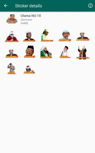 Stiker WA Nasihat Ulama 2020 screenshot 8