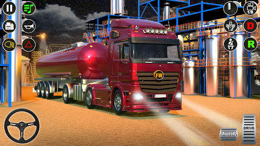 Oil Truck Driving: Truck Games screenshot 1