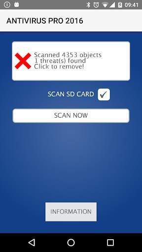 Antivirus Pro 2016 screenshot 1