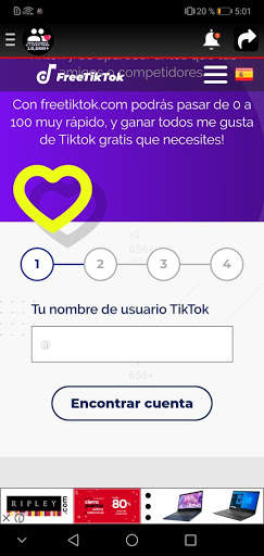 Likes, Seguidores & Vistas para Tiktok Pro screenshot 3