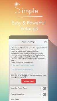 Ringing Flashlight screenshot 1