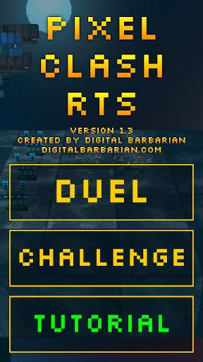 Pixel Clash RTS screenshot 1