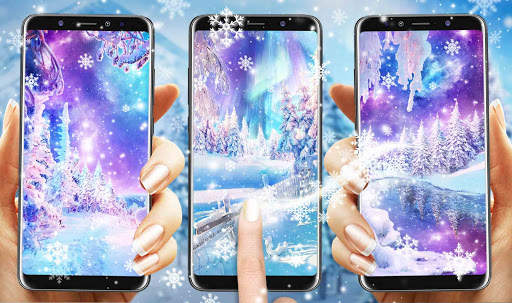 Snow live wallpapers screenshot 3