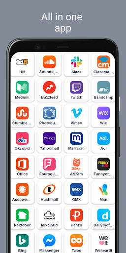 All Social Media Networks App screenshot 2