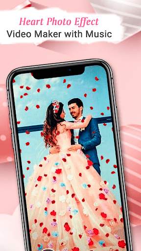 Heart Effect Photo Video Maker With Music screenshot 2