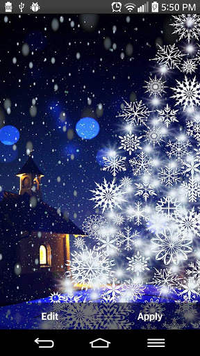 Christmas live wallpaper screenshot 4