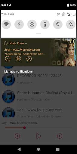 Music Player - Audio Player 2 تصوير الشاشة