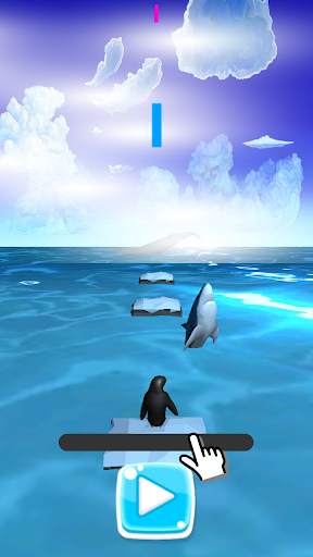 Shark VS Penguin Game screenshot 1