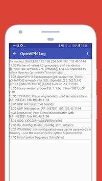 OpenVPN Client сompatible with Rutoken 4 تصوير الشاشة