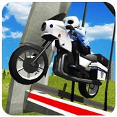 Police Motorbike : City Bike Rider Simulator Game icon