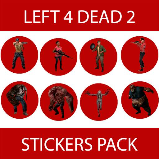 Left 4 Dead 2 Stickers for WhatsApp 1.0