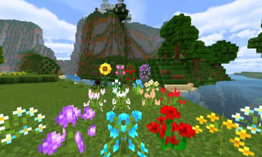 Better Foliage - Bedrock Edition Craft Mod  MCPE screenshot 1