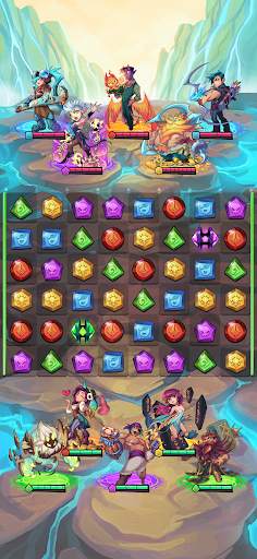 Puzzle Brawl - Match 3 RPG & PvP Battle Tactics screenshot 5