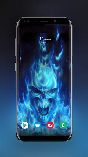 Fire Skull Wallpaper screenshot 4