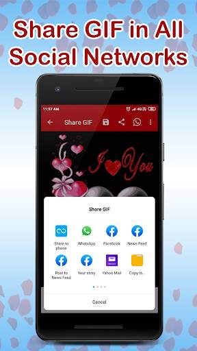 Love GIF 3D Collection स्क्रीनशॉट 2