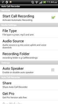 Call Recorder Free screenshot 1