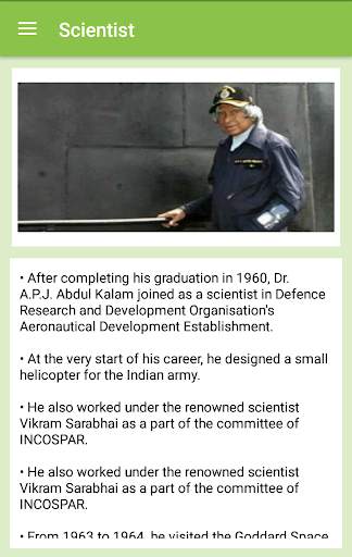 Dr APJ Abdul Kalam Biography screenshot 4