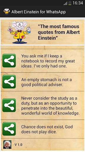 Albert Einstein for WhatsApp screenshot 5