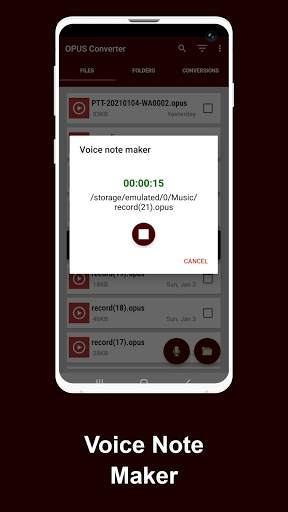 Opus To Mp3 Converter screenshot 8