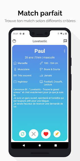 Lovetastic - App de Rencontres screenshot 2