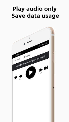 Audiolube - Audio player for streaming music 2 تصوير الشاشة