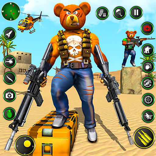 Teddy Bear Gun Shooting Game 3.8
