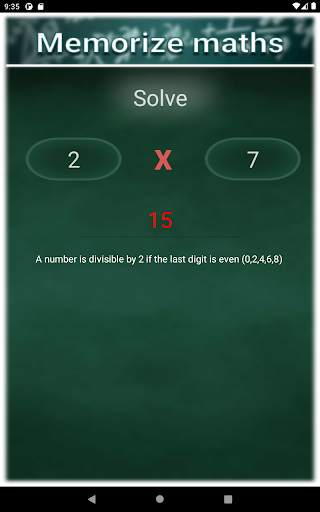 Memoriza matemáticas - Módulo de multiplicación screenshot 7