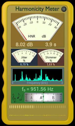 Harmonicity Meter screenshot 3