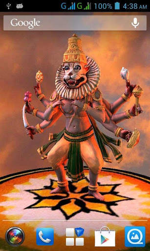 3D Narasimha Live Wallpaper screenshot 5