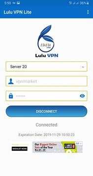 Lulu VPN Lite screenshot 2