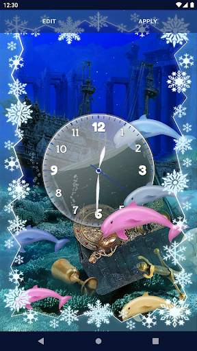 Dolphins Ocean Live Wallpaper screenshot 3