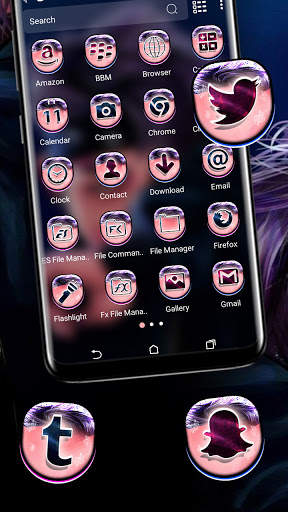 Fantasy Boy Launcher Theme screenshot 2