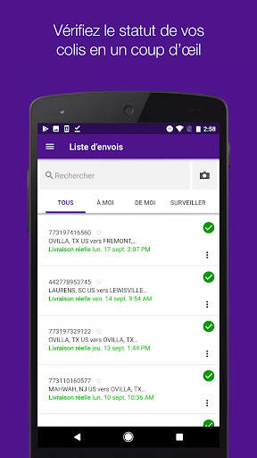 FedEx Mobile screenshot 2