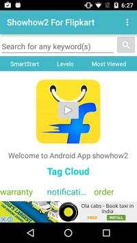 Showhow2 for Flipkart App screenshot 1