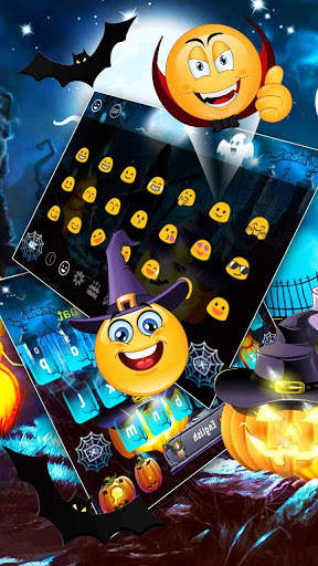 Night Halloween Ghost Keyboard screenshot 3