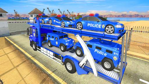 Grand Police Transport Truck screenshot 8