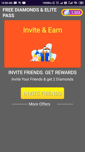 Free Diamonds Elite Pass screenshot 3