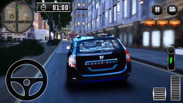City Driving Dacia Car Simulator screenshot 2
