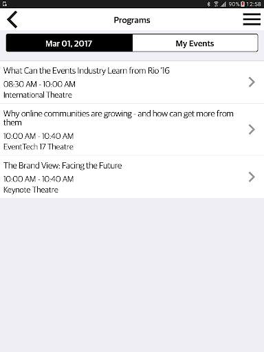 Official Confex 2017 VIP App screenshot 6