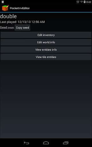 PocketInvEditor स्क्रीनशॉट 5