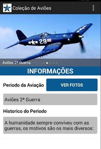 Coleção de Aviões screenshot 2