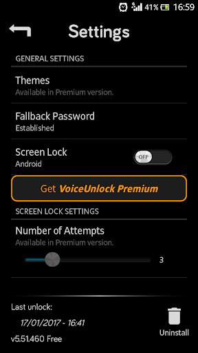 VoiceUnlock Free screenshot 6
