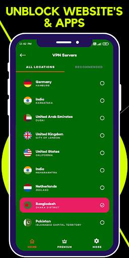Bangladesh VPN: BD, Dhaka Vpn screenshot 2