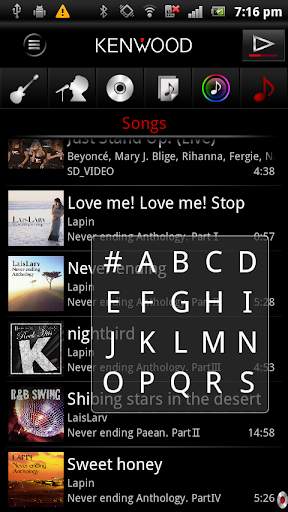 KENWOOD Music Control screenshot 3