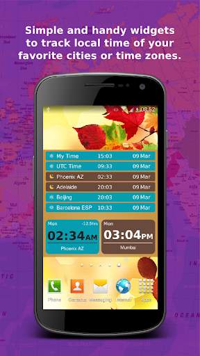 Bob's World Clock Widget screenshot 3