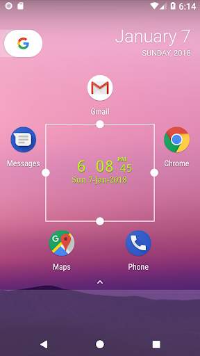 3Cats Clock Widget   Seconds скриншот 2