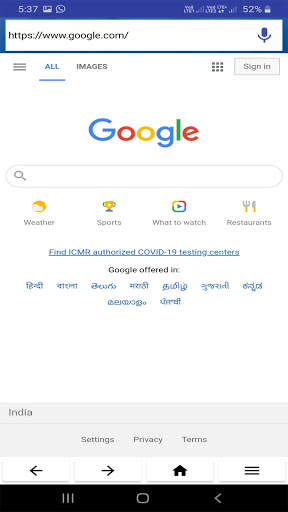 Flash Browser - Fast Mini Browser 2020 screenshot 5